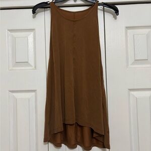 Lululemon Athletica Brown Flowy Tank Top